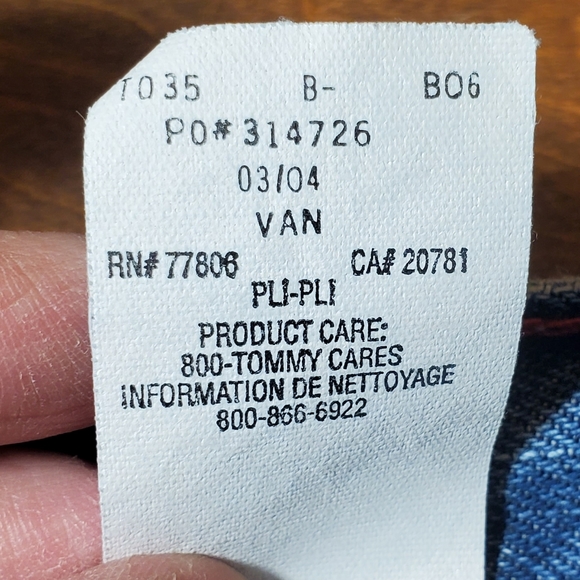 Vintage Y2K 2004 Tommy Hilfiger Bootcut Jeans - Picture 9 of 10